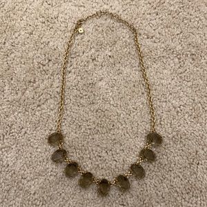 J Crew jeweled statement necklace